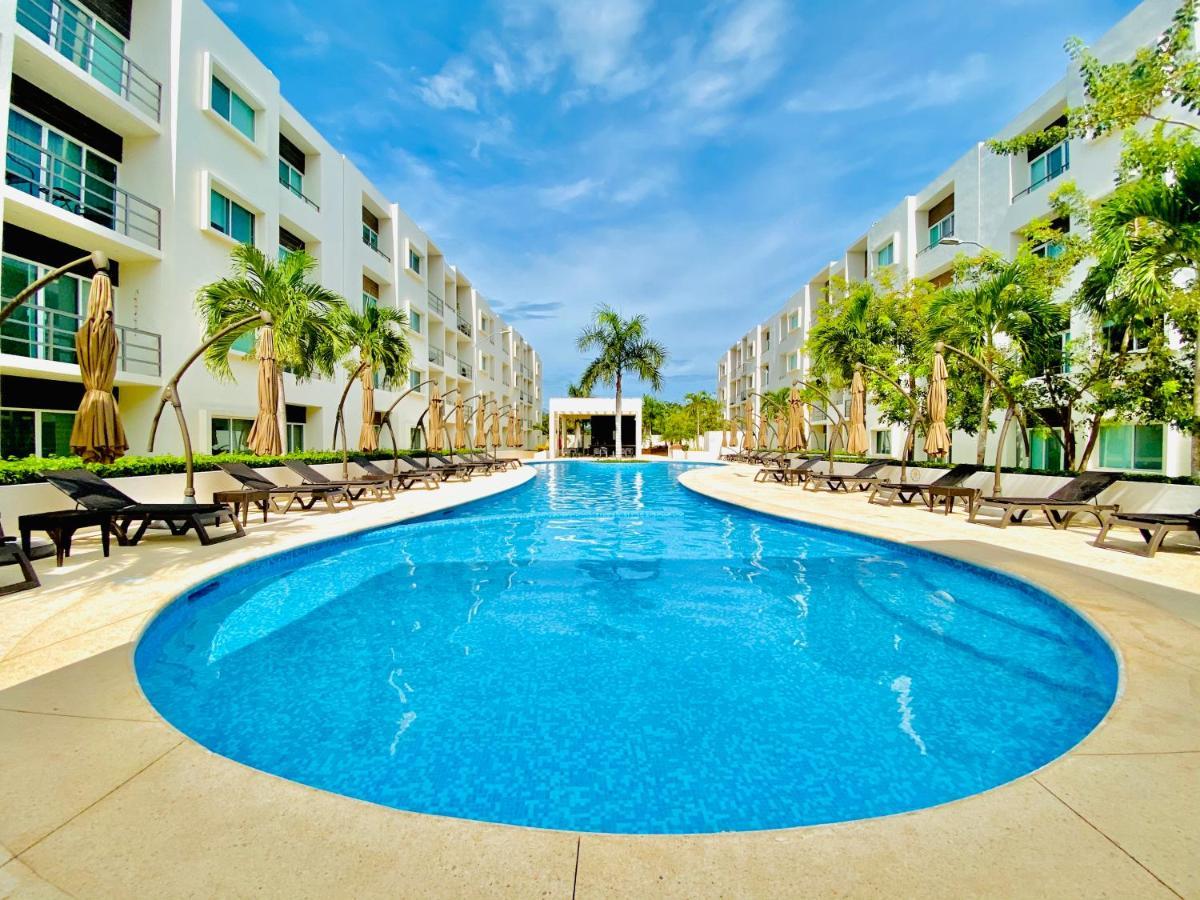 Encanto Con 2 Habitaciones En Long Island 칸쿤 외부 사진